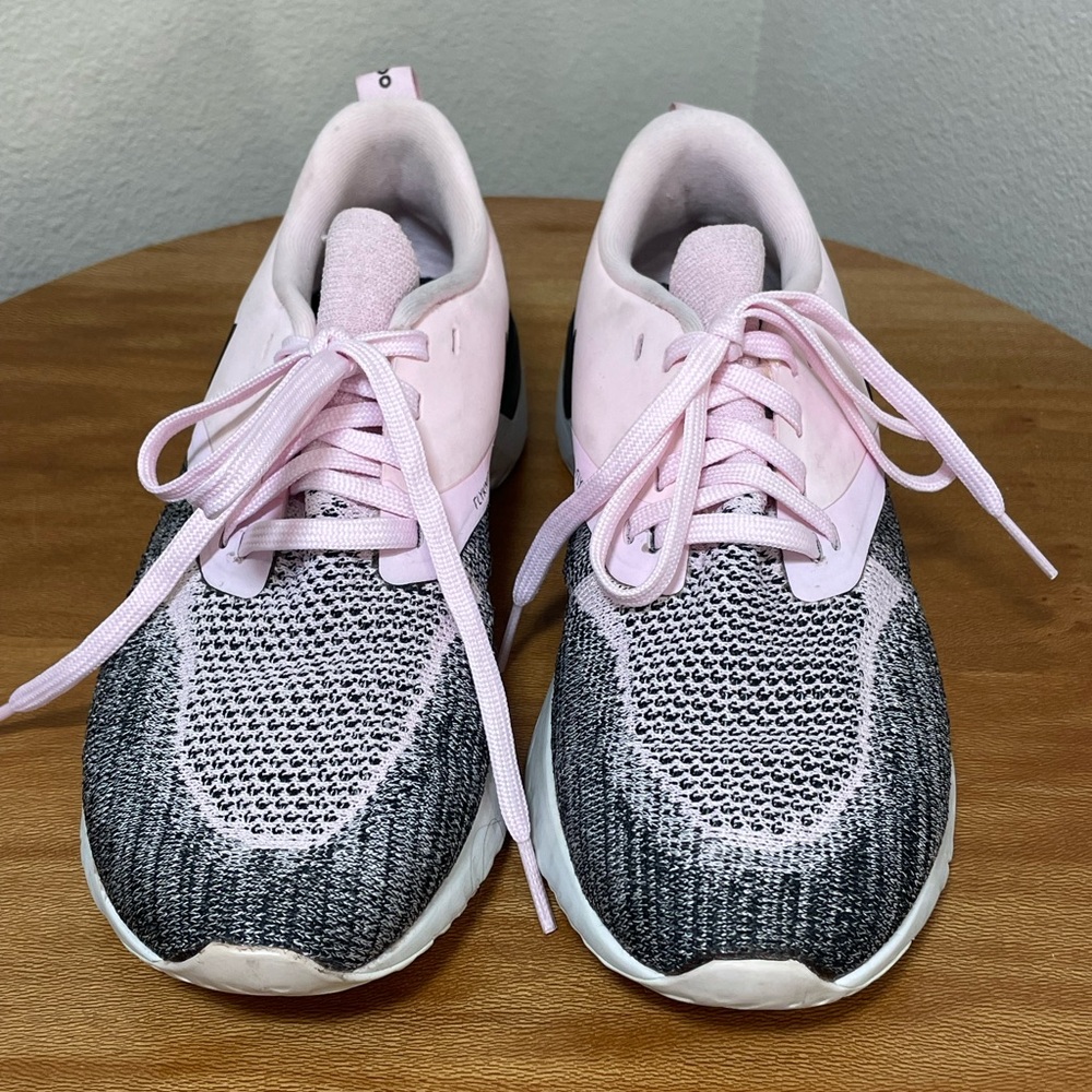 Women’s Nike Odyssey React Flyknit 2 Size 7 'Barely Rose' AH1016-601 - Picture 4 of 15